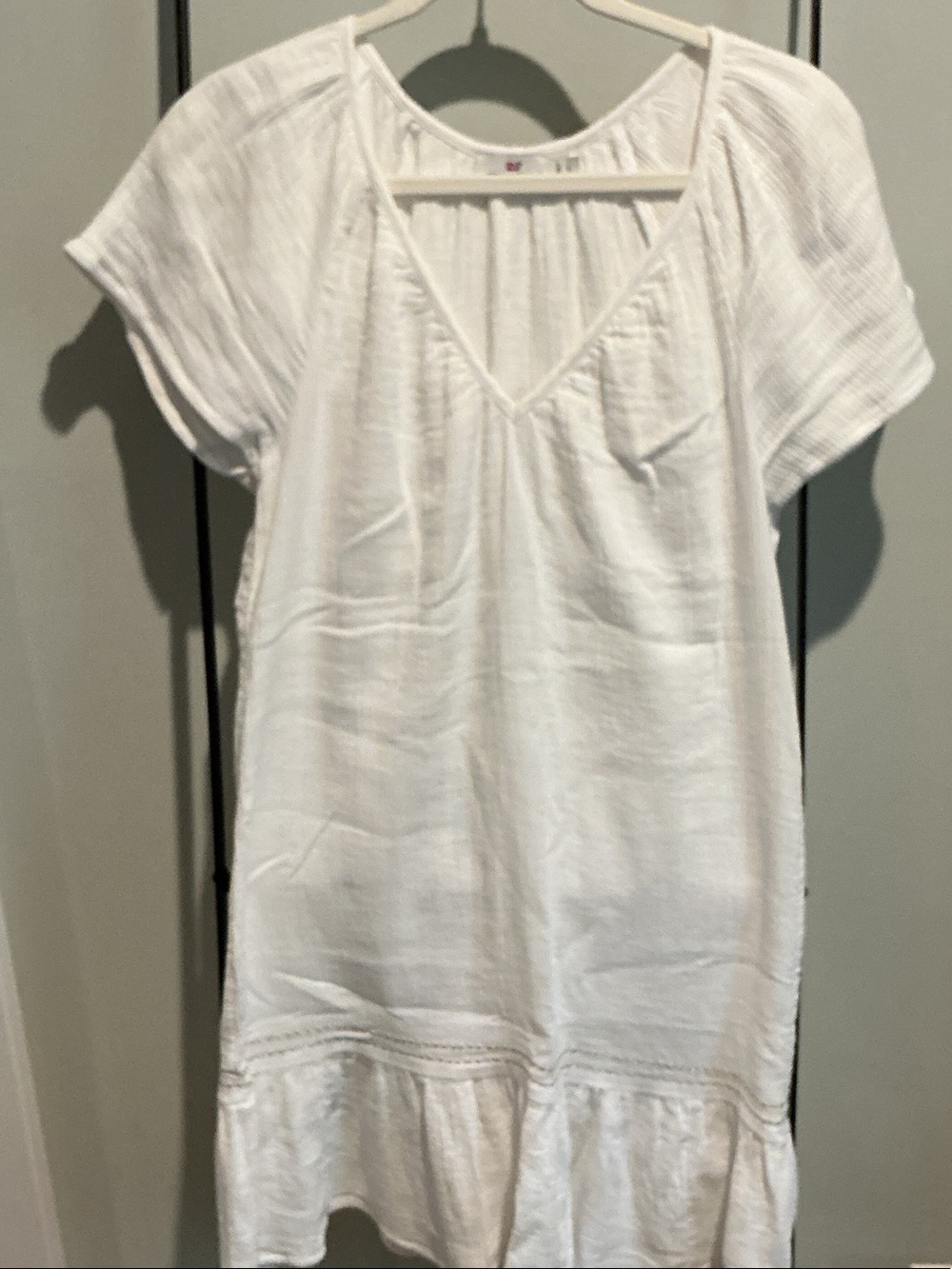 Vineyard Vines White Gauze Dress